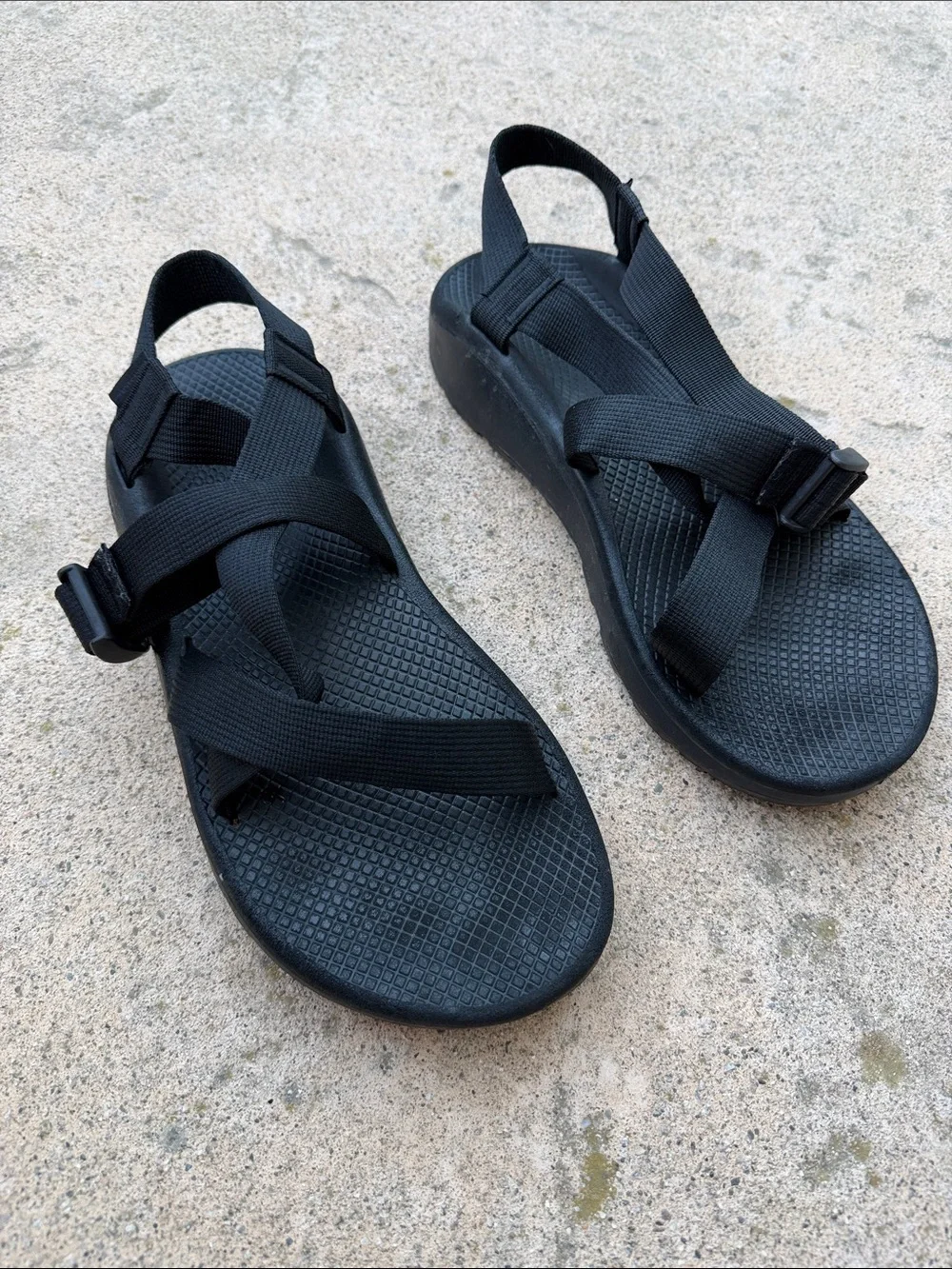 Chacos Men's Black Strap ZCloud Comfort Sandals Size 11